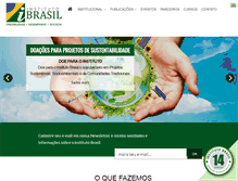 Tablet Screenshot of institutobrasil.com