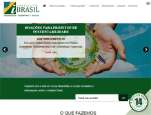 Tablet Screenshot of institutobrasil.org